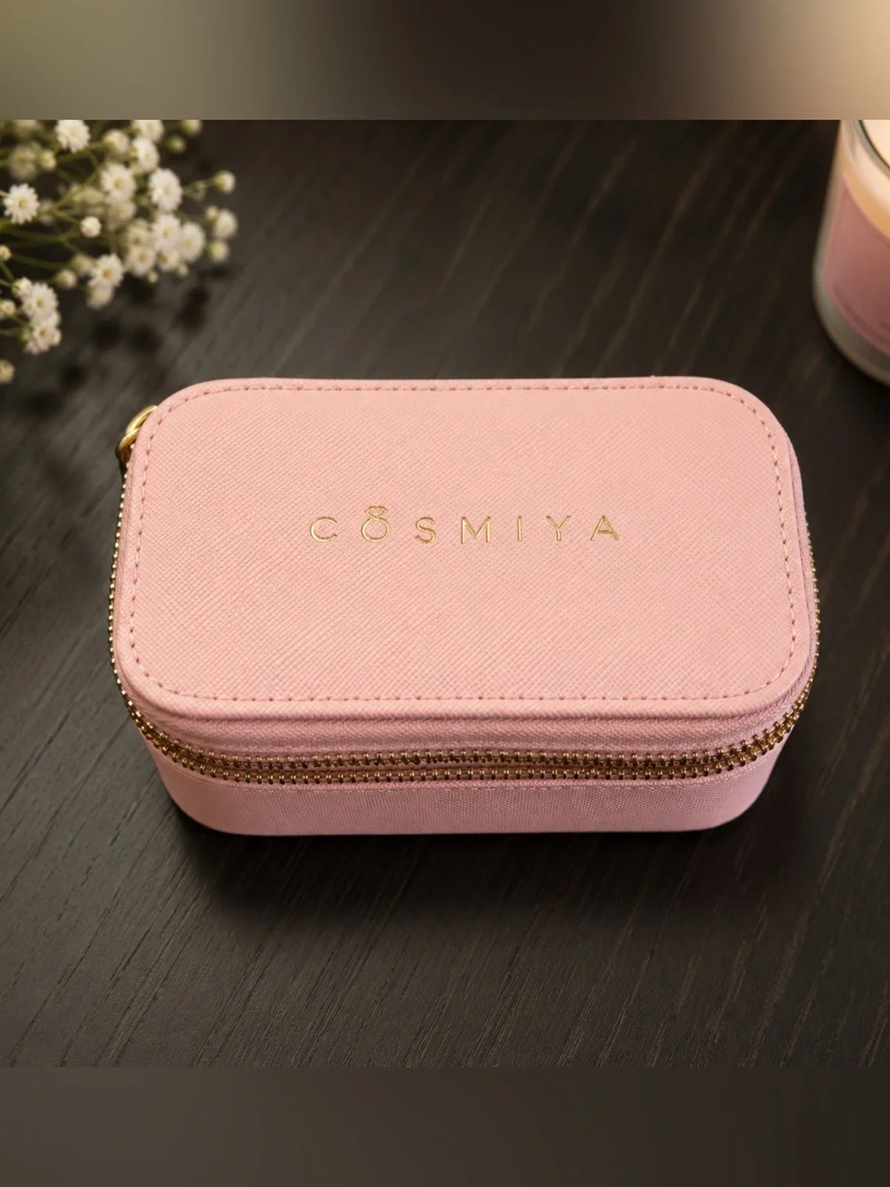 Pink Cosmetic Case